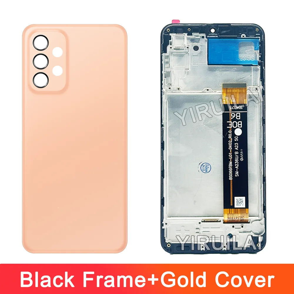 Pantalla LCD Amoled de 6,6 pulgadas para Samsung A23 5G A236, montaje de digitalizador con pantalla táctil para Samsung A236U A236B, Departamento de pantalla LCD