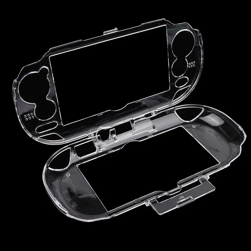 Funda Carcasa Protectora Piel TPU Cristal Transparente para Consola Portátil Sony PS Vita 1000 (PSV1000)