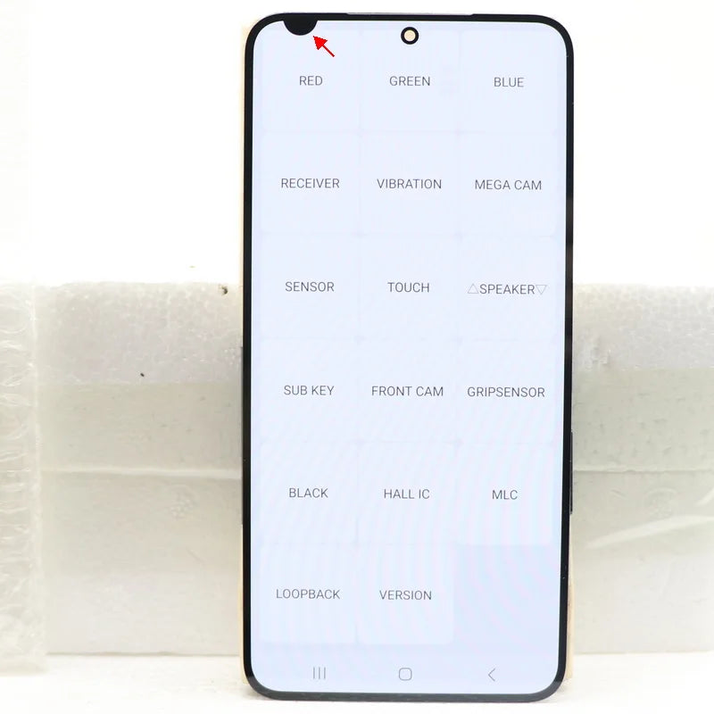 Pantalla Super AMOLED con Digitalizador Táctil para Samsung Galaxy S23 5G (S911F/S911U/S911B/DS) (Con Defecto Estético)