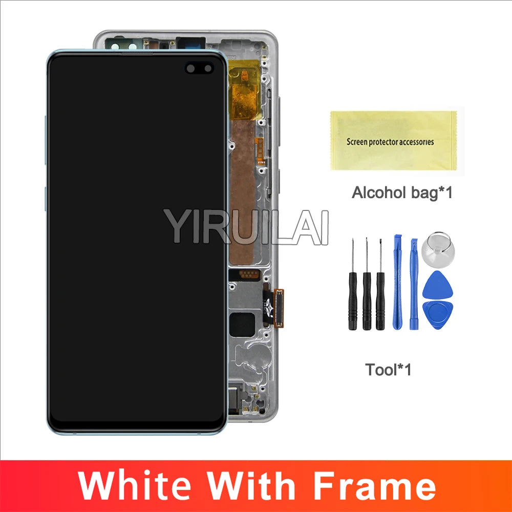 Pantalla TFT LCD con Marco y Digitalizador Táctil para Samsung Galaxy S10 Plus (G9750/G975F) (Reemplazo)
