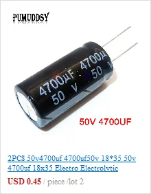Capacitor Aluminio Alta Frecuencia Bajo ESR (100uF-3300uF, 10V-400V) - Unidad (Especificar Valor)