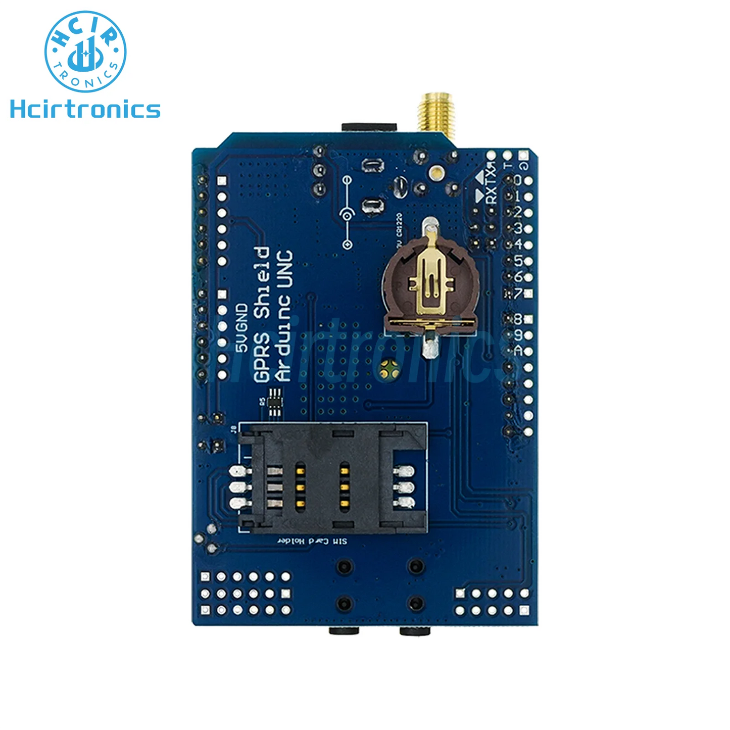 Placa Desarrollo Shield GSM/GPRS SIM900 (Quad-Band) Datos Inalámbricos compatible Arduino