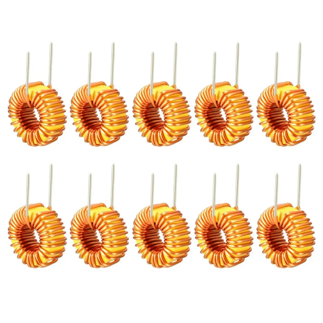 Inductor Núcleo Toroide Bobinado - Varios Valores (10uH a 470uH) - Lote 10 Piezas (Versión 1)