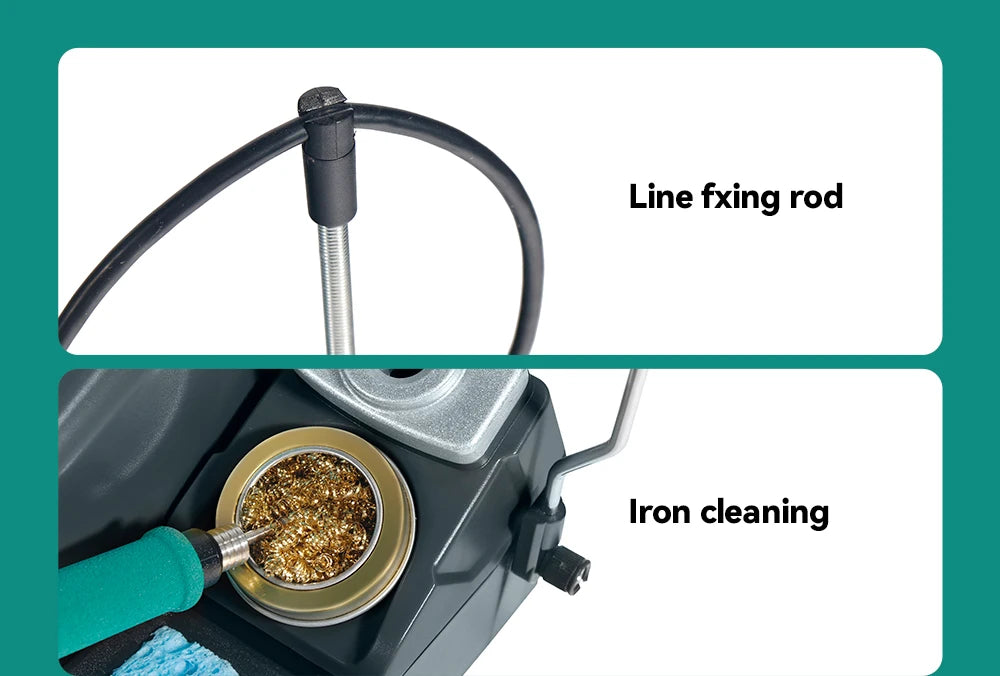 YIHUA 982 Repaid Heating Soldering Iron Staion Compatibled C210 Solder Iron Handle Electronic Welding Rework Station