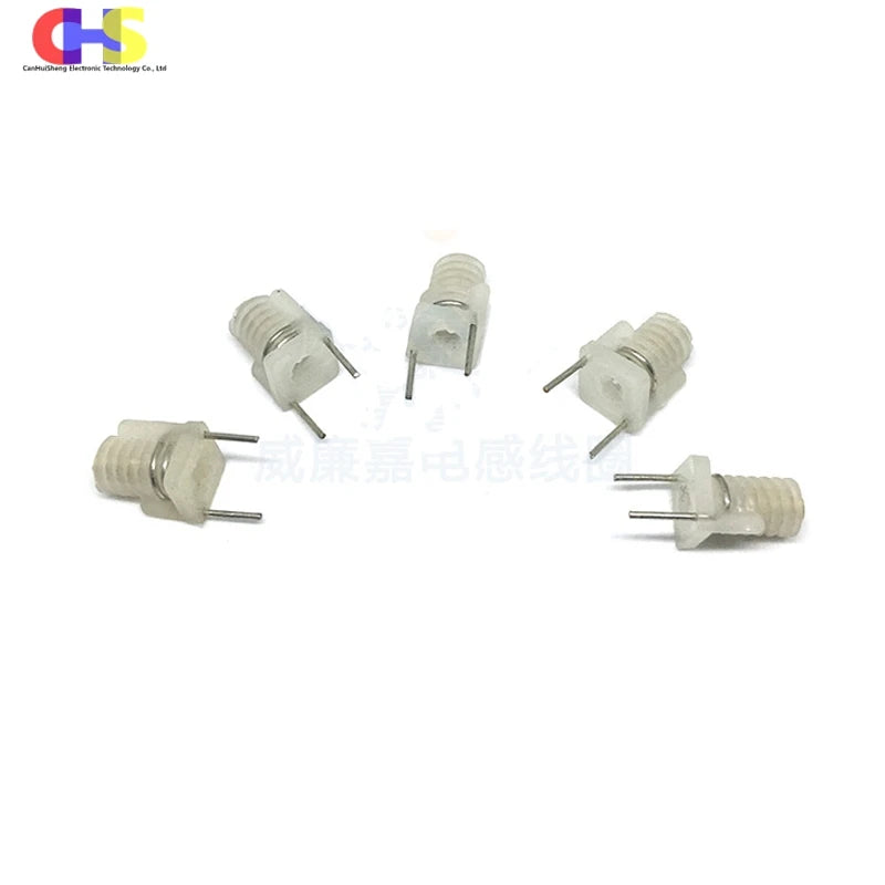 Inductor Ajustable Moldeado MD0707 Bobina Hueca (1.5T a 3.5T) 7x7mm - Lote 20 Piezas