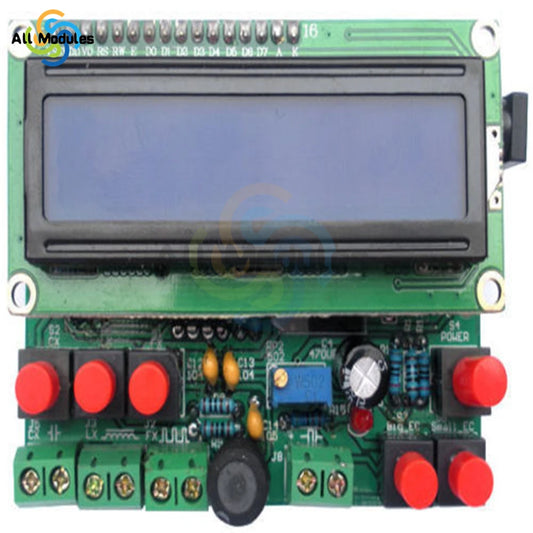 Kit DIY Secohmmeter Digital LCD 1602 Medidor Frecuencia/Capacitancia/Inductancia (Cymometer CF Tester) Permittimeter