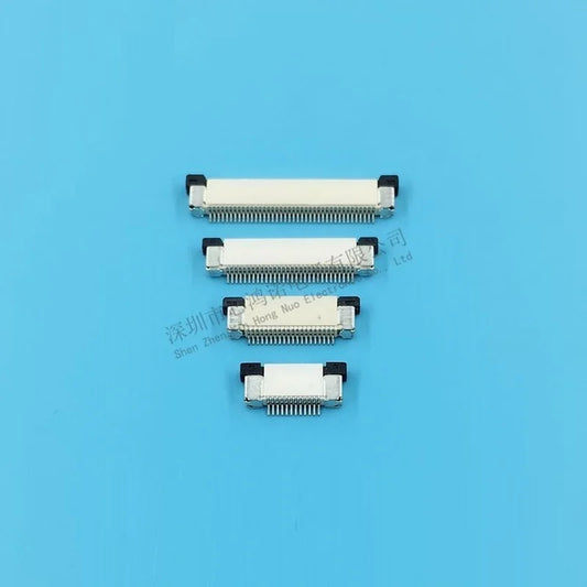 0.5mm 1.0mm Pitch Upper contact Drawer type 4P 5P 6P 7P 8P 10P 12P 14P 15P 16P 18P 20P 22P 24P 26P FPC FFC Flat Cable Connector
