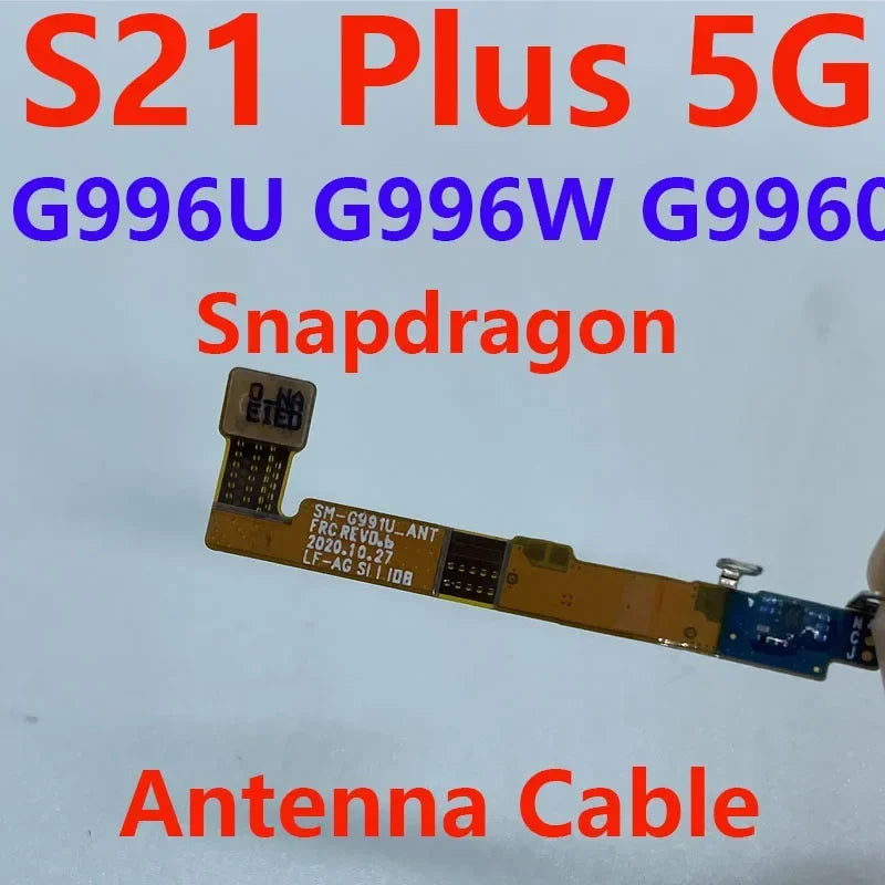 Antena de señal, bobina NFC, puerto de carga inalámbrico, placa conectora, micrófono, Cable LCD para Samsung Galaxy S21 Plus G996B G996U