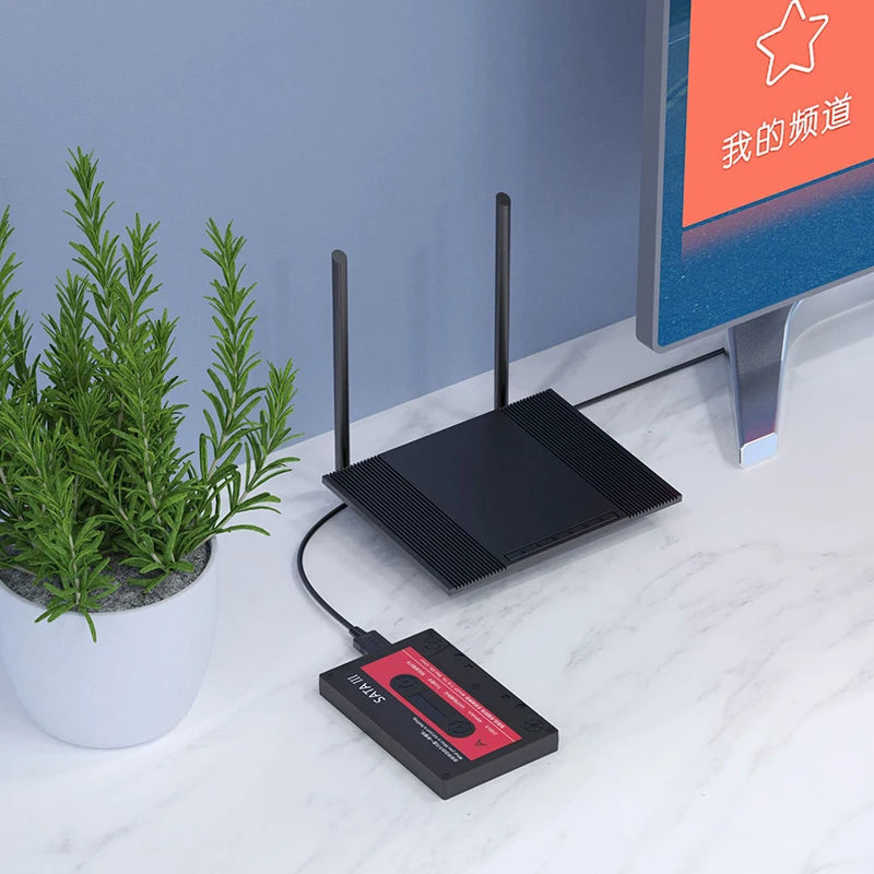 Carcasa Externa UTHAI T46 USB 3.0 SATA (5Gbps, UASP) para Disco Duro HDD/SSD 2.5" Cinta para PC/Notebook