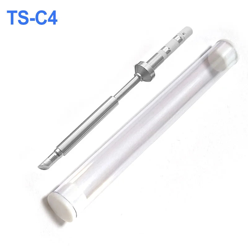 MINI Welding Nozzle Knife Horseshoe TS-BC2 C1 KU ILS B2 I C4 D24 K J02 JL02 BC3 For TS101 Pin64 Pinecil V2 Soldering Iron Tips