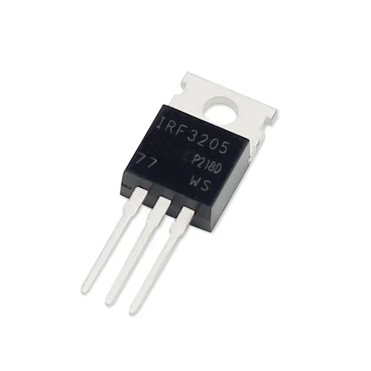 MOSFET Canal-N IRF3205 TO-220 55V 110A - Lote 5/10 Piezas