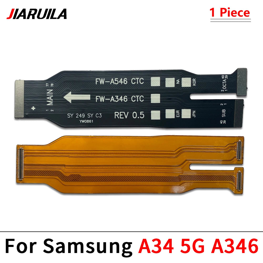 Placa Puerto Carga Rápida USB con Flex para Placa Principal Samsung Galaxy A24/A32 4G/A34/A54 5G