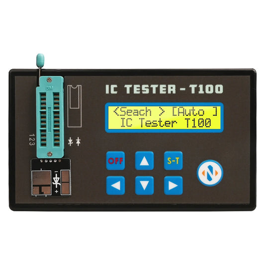 Tester Digital Portátil Recargable LED Circuitos Integrados Transistor Diodo Triodo Detector Chips IC