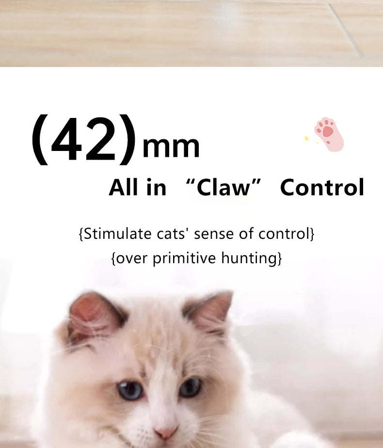 Bola Interactiva Automática Rodante Mágica para Gatos (Juguete Inteligente Electrónico Interior) Accesorios Juego Gato (2 Unidades)