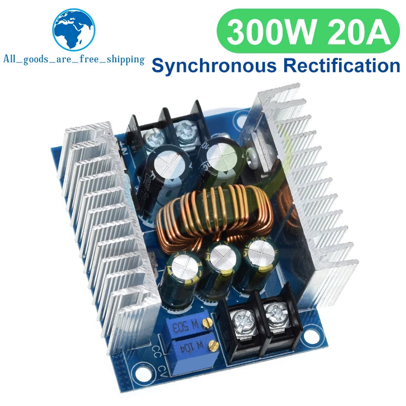 Módulo Convertidor Buck DC-DC 300W 20A Step-Down Corriente Constante Driver LED