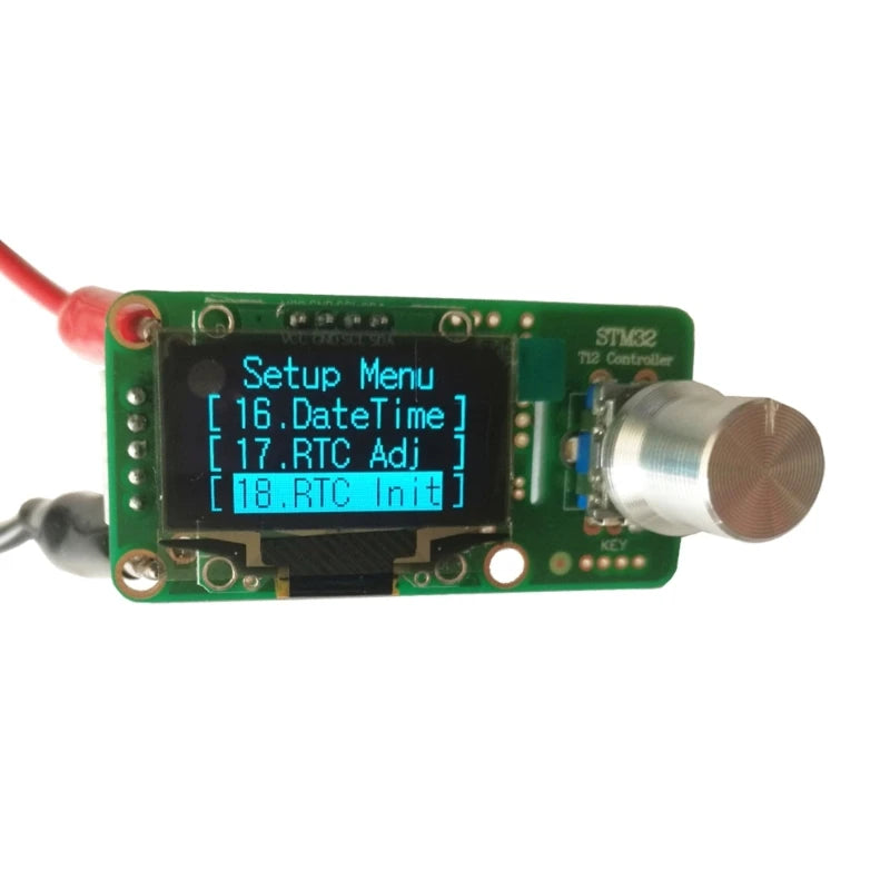 T12 Digital Soldering Station DIY kits Temperature Controller for HAKKO T12 Welding Console Stm32 Oled 2.1s Large Led
