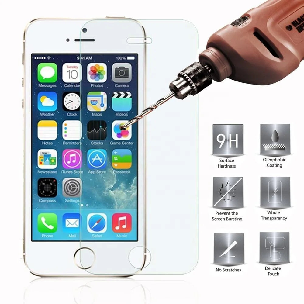 Protector Pantalla Cristal Templado para iPhone 6/6s/7/8 Plus / SE 2020/2022 (Pack 3 Unidades)