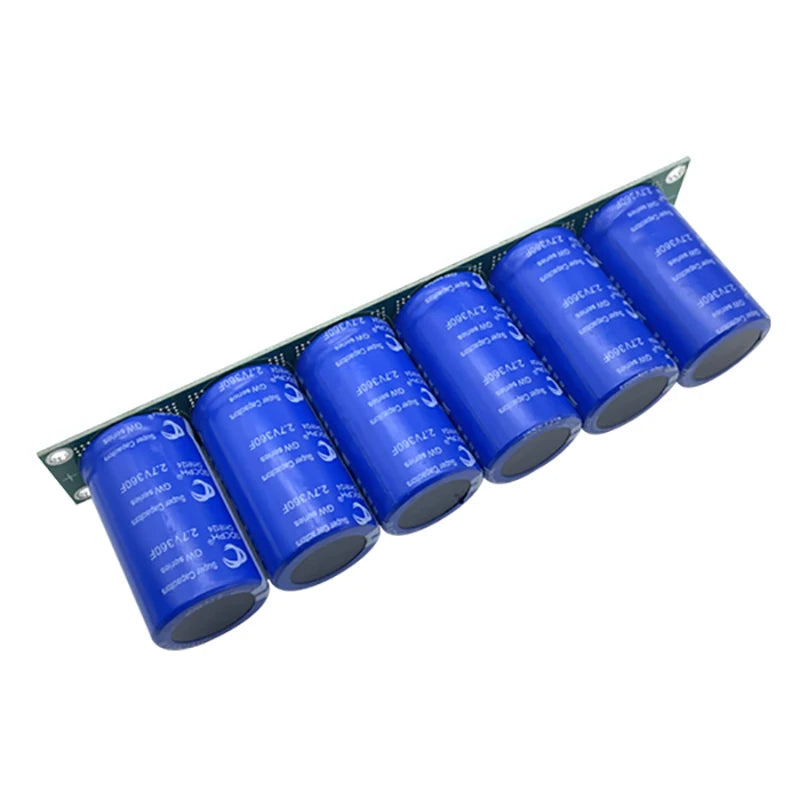 Módulo Supercapacitor Automotriz SAMWHA Green-Cap (83F, 16V / 6x 500F, 2.7V) con Placa Protección