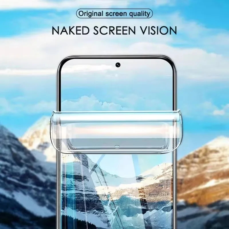 Film Hidrogel Protector Pantalla para Samsung Galaxy S8-S24 Ultra/Plus/FE / Note 9/10/20 Plus (5 Unidades)
