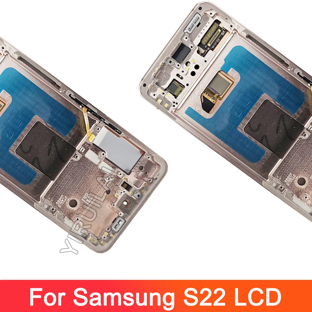 TFT probado para Samsung S22 5G pantalla LCD Digitalizador de pantalla táctil para Samsung S901 S901B S901U SM-S901E/DS pantalla