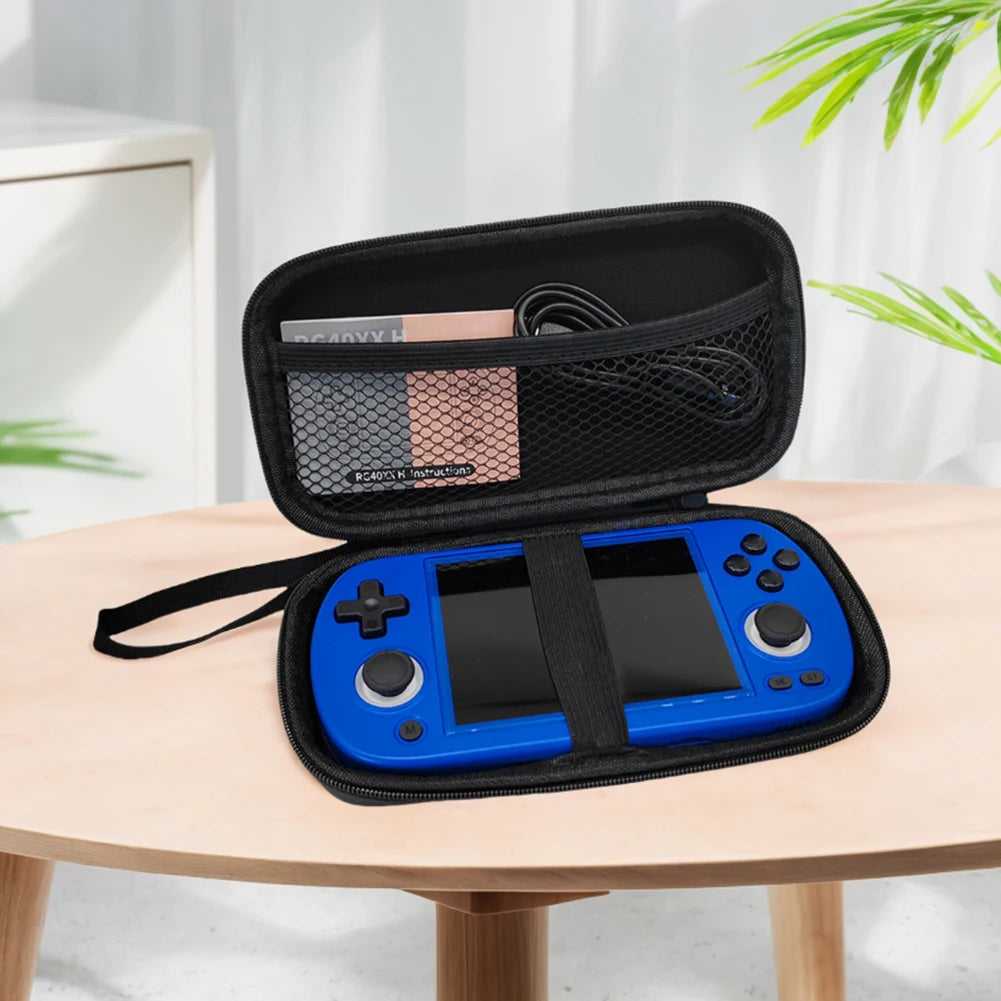 Set Estuche Transporte Rígido + Protector Pantalla para Consola Videojuegos Anbernic RG40XX H (Accesorios)