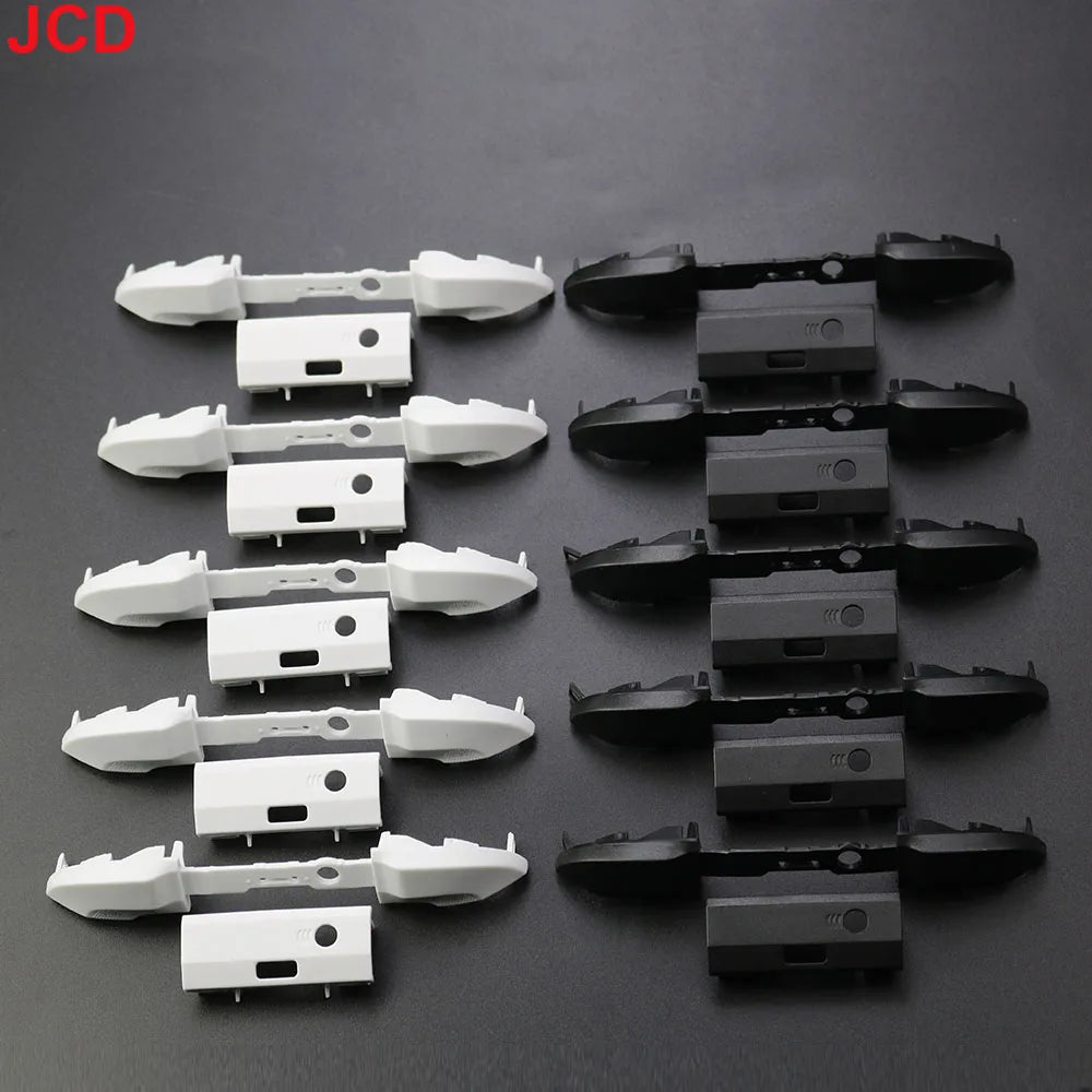 Set Botones Bumper RB/LB con Gatillo y Guía On/Off para Control Xbox Series S/X (Repuesto, Negro/Blanco, 10 Sets)
