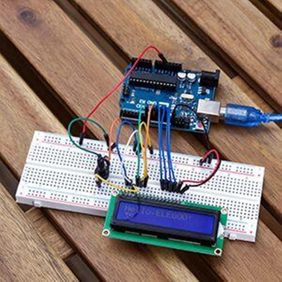 Kit Inicio Completo ELEGOO UNO R3 Project (63 Items) con Tutorial compatible Arduino IDE (Kit Electrónico DIY)