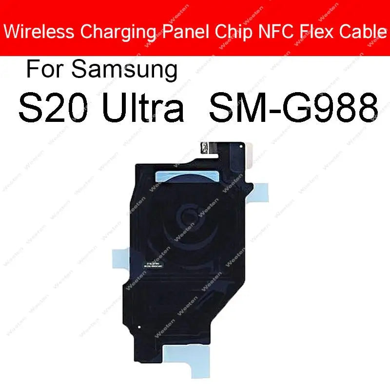 Antena Carga Inalámbrica NFC con Flex para Samsung Galaxy S7-S10 Edge / S20 Plus 4G/5G (Repuesto)
