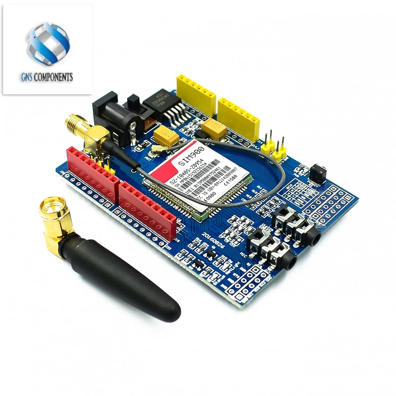 Kit Módulo Extensión Inalámbrica GSM/GPRS SIM900A / SIM900 V4.0 con Antena Probada para Arduino