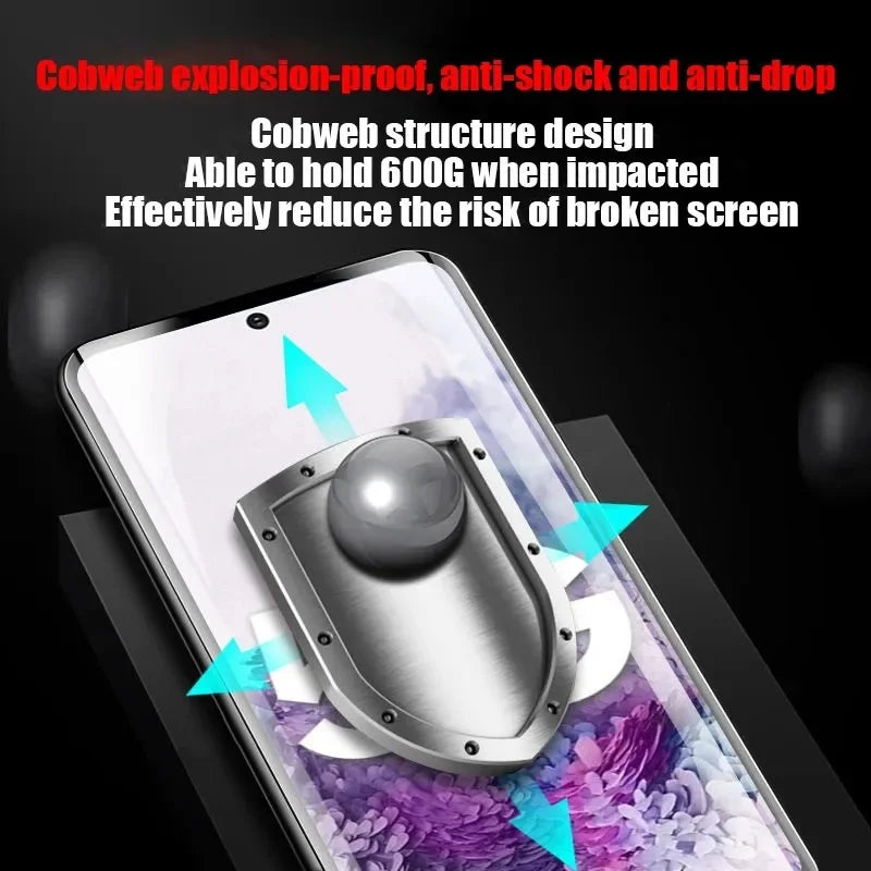 Film Hidrogel Protector Pantalla para Samsung Galaxy S8-S25 Ultra/Plus/FE / Note 8/9/10/20 Plus (Pack 4 Unidades)