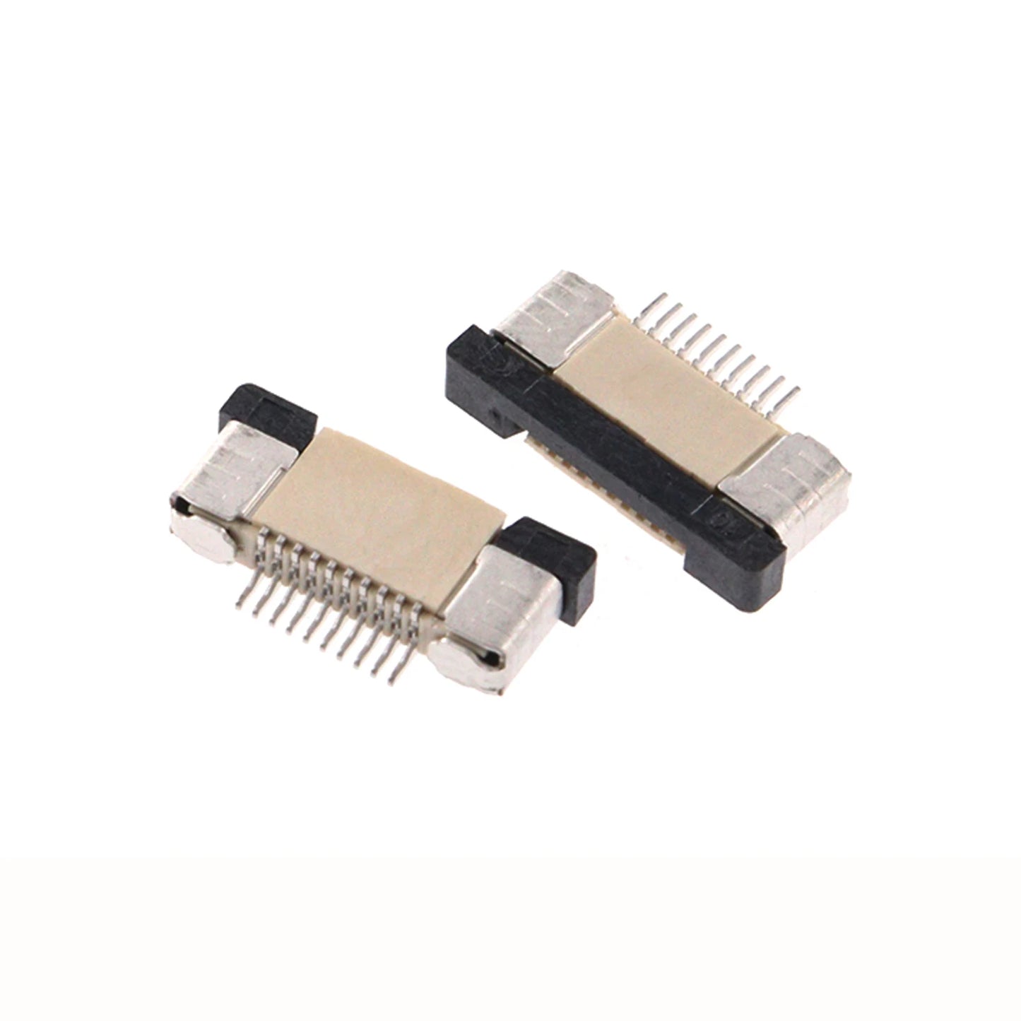 10pcs 0.5mm Pitch FPC Flat Flexible Cable FFC Connector 4P 5 6 8 9 10 12 14 16 20 22 24 30 32 34 40 45 50 60 Pin Top Contact SMT