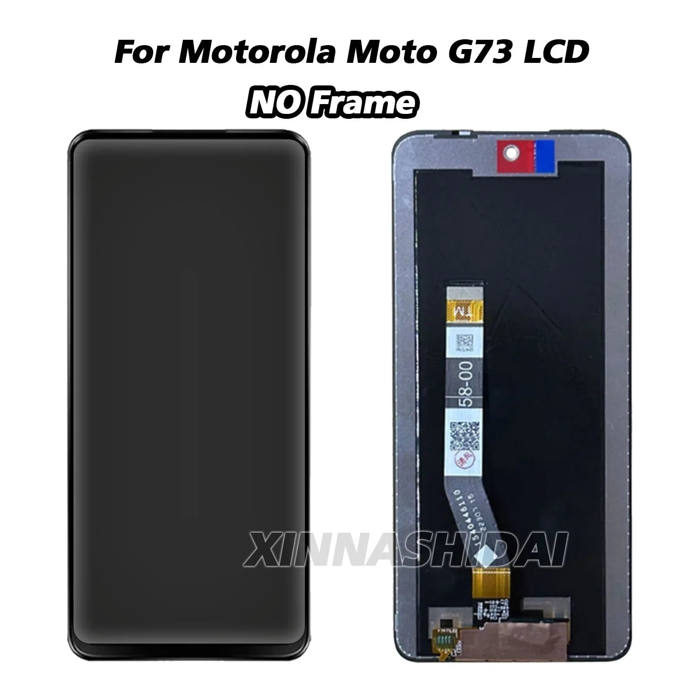 6.5" LCD For Motorola Moto G13 G23 G53 G73 XT2335-2 LCD Display Touch Screen Digitizer Replacement With Frame