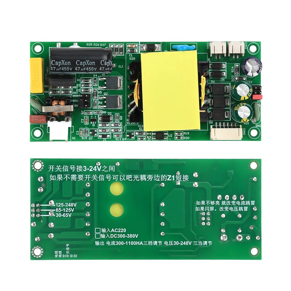 Placa Driver Backlight LED TV LCD 10-65" CA-6109 / CA-6109A Boost Corriente Constante Full-Bridge Alto Voltaje