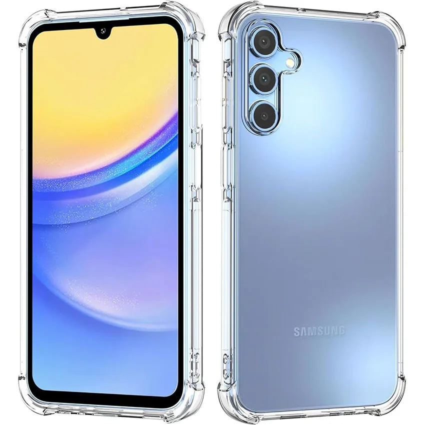 Funda Carcasa Silicona Suave Transparente Anti-Golpes para Samsung Galaxy A04/A05/A05S/A14/A24/A35/A50-A55 5G