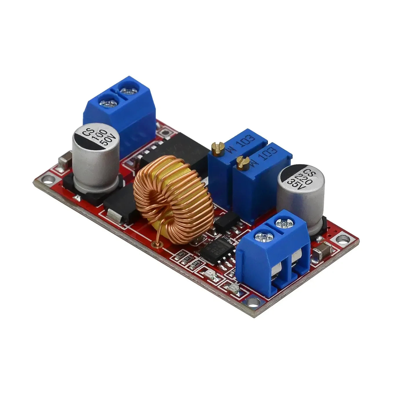 Módulo Cargador Batería Litio XL4015 5A DC-DC CC/CV Step-Down Convertidor LED