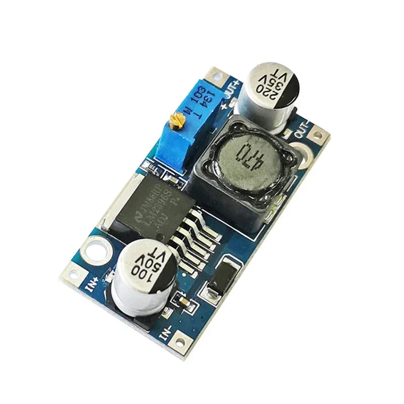Módulo Fuente Alimentación Step-Down LM2596S DC-DC Buck Ajustable 1.25V-35V Estabilizador Vehicular