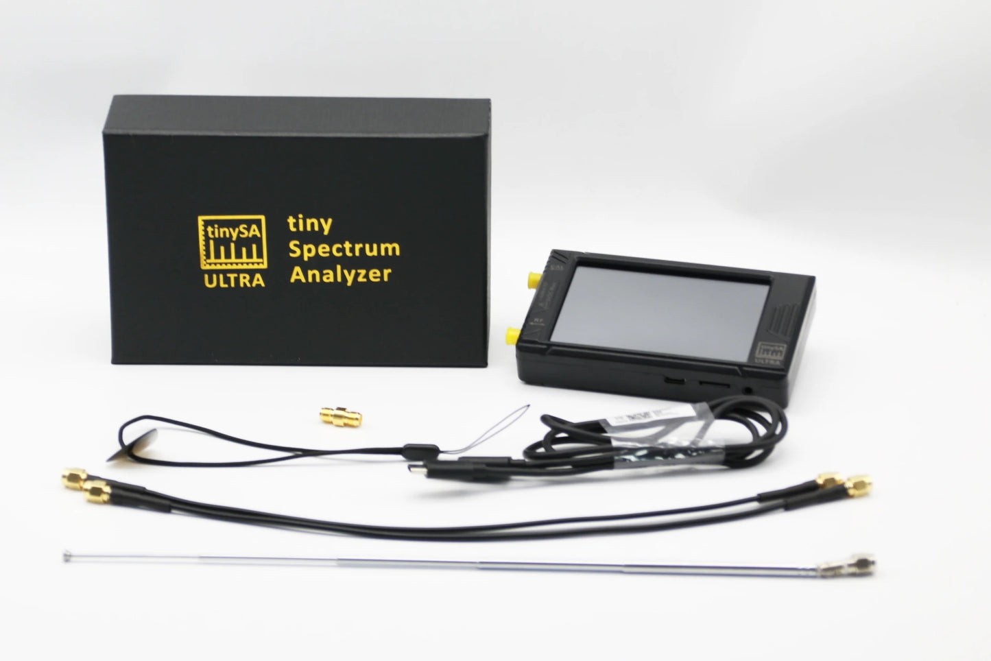 Analizador de Espectro Portátil TinySA Ultra Plus (ZS-406) Pantalla Táctil 3.95" Batería Integrada Original