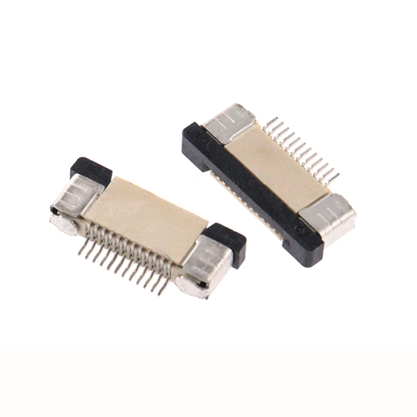 10pcs 0.5mm Pitch FPC Flat Flexible Cable FFC Connector 4P 5 6 8 9 10 12 14 16 20 22 24 30 32 34 40 45 50 60 Pin Top Contact SMT