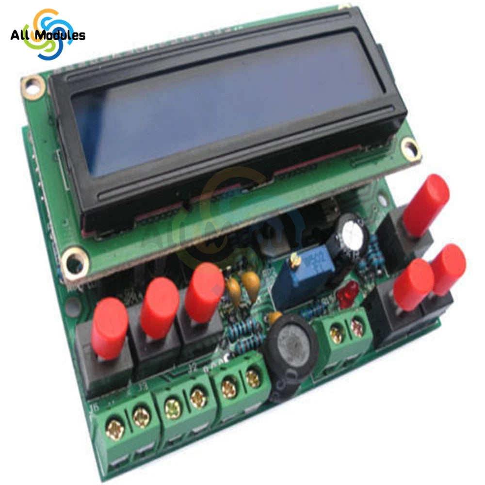 Kit DIY Secohmmeter Digital LCD 1602 Medidor Frecuencia/Capacitancia/Inductancia (Cymometer CF Tester) Permittimeter