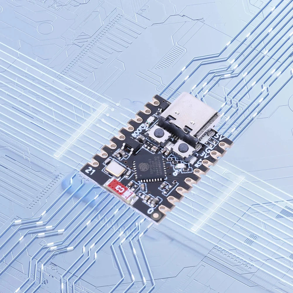 Placa Desarrollo ESP32-C3 SuperMini WiFi Bluetooth compatible IoT Core Board para Arduino (1-10 Unidades)
