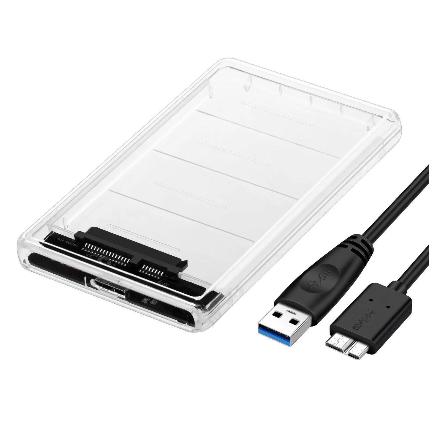 Carcasa Externa USB 3.0 a SATA III para Disco Duro HDD/SSD 2.5" Caja Harddisk