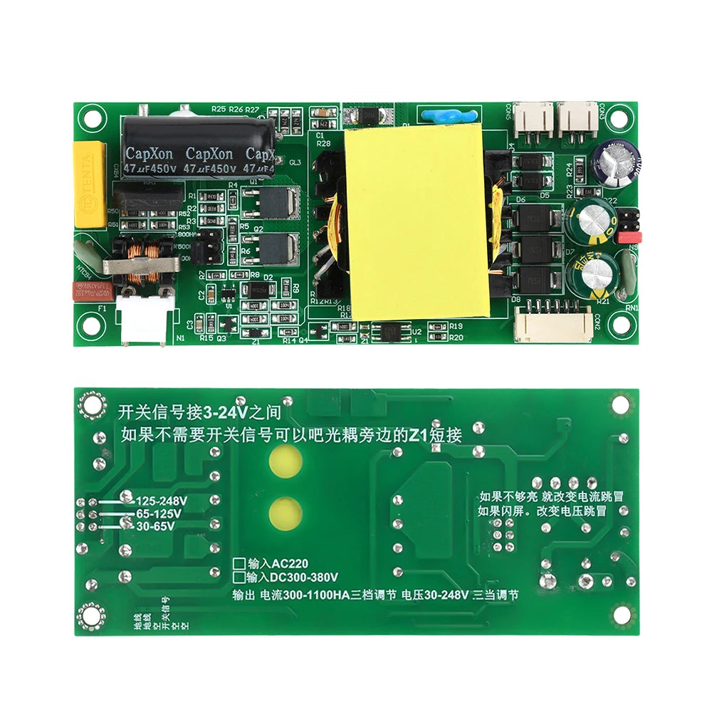 Placa Driver Backlight LED TV LCD 10-65" CA-6109 / CA-6109A Boost Corriente Constante Full-Bridge Alto Voltaje