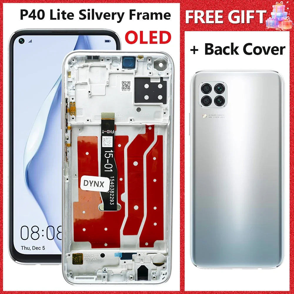 LCD For Huawei P40 Lite JNY-LX1 LCD 10 Touch Screen Replacement For Nova 7i JNY-LX2 P 40 Lite LCD Screen Nova 6 SE Display