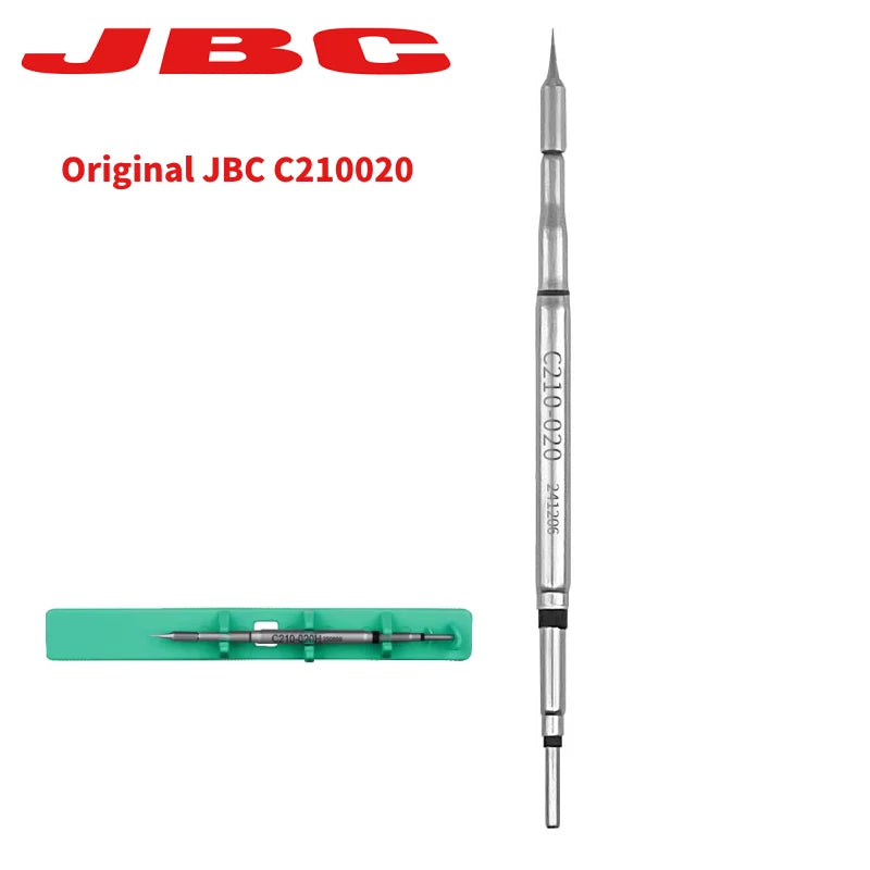 Original JBC C210 Soldering Iron Tips C210002/018/020 Universal Heating Core Efficient Heat fit JBC T210-A Precision Handle