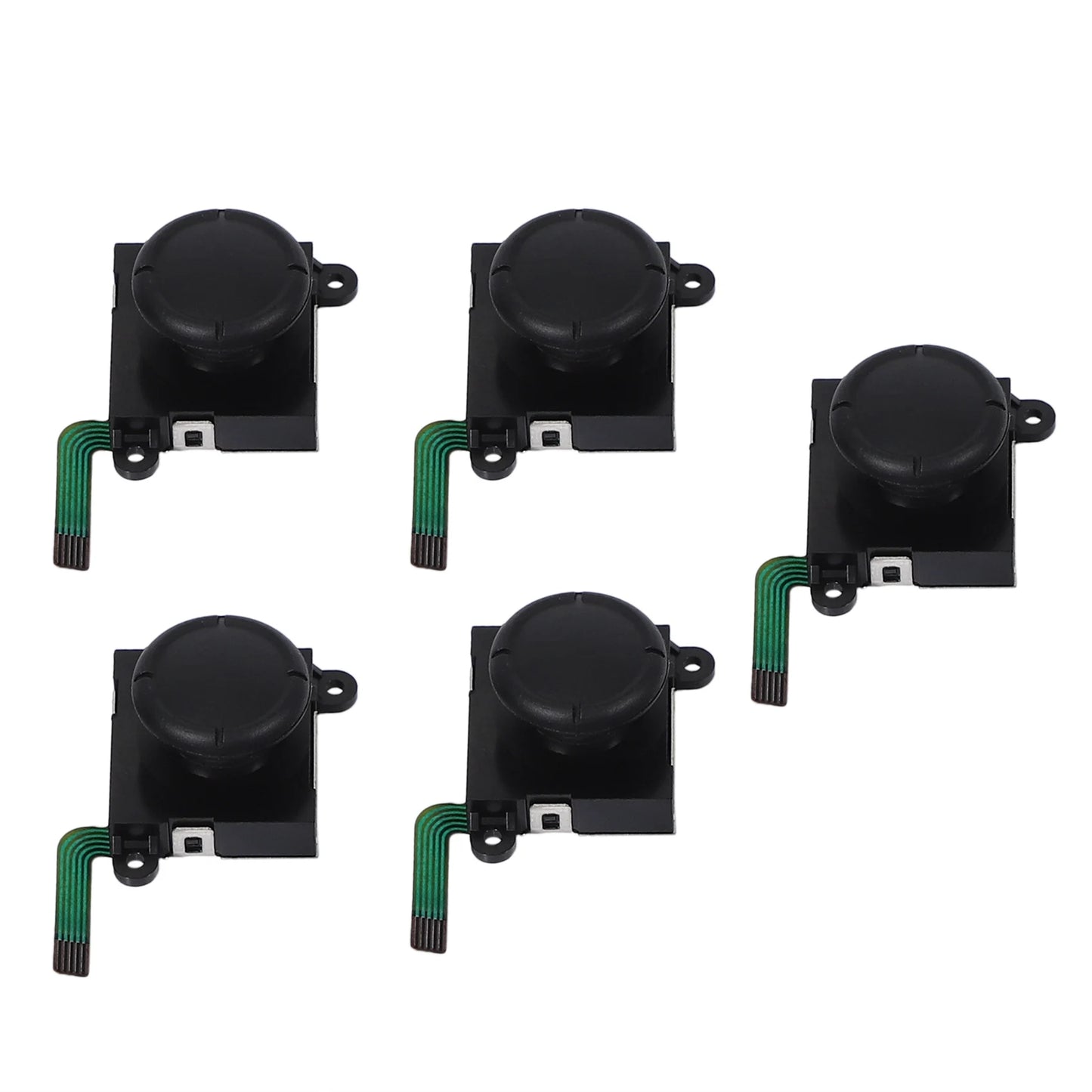 Palanca Joystick Analógico 3D de Repuesto para Control Nintendo Switch / Joycon Gamepad (5 Unidades)