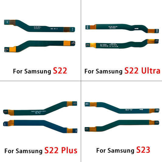 Nuevo para Samsung S20 S21 S22 S23 S24 Plus Ultra Fe 4G 5G antena de señal conector de Tablero Principal placa base LCD Cable flexible