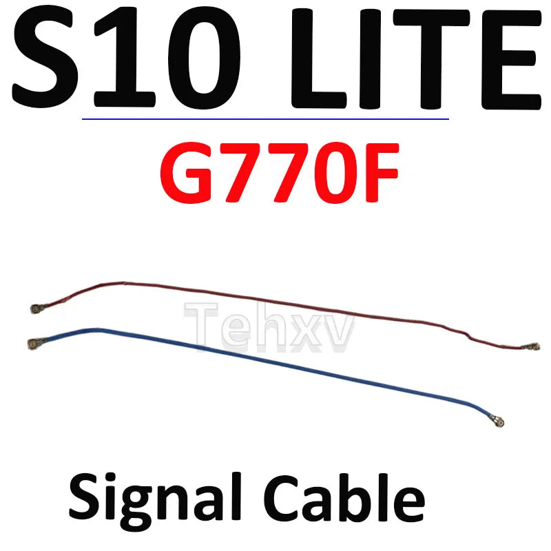 Componentes Internos Samsung S10 Lite G770F: Antena WiFi, Placa Principal, USB Carga, Micrófono (Testado)