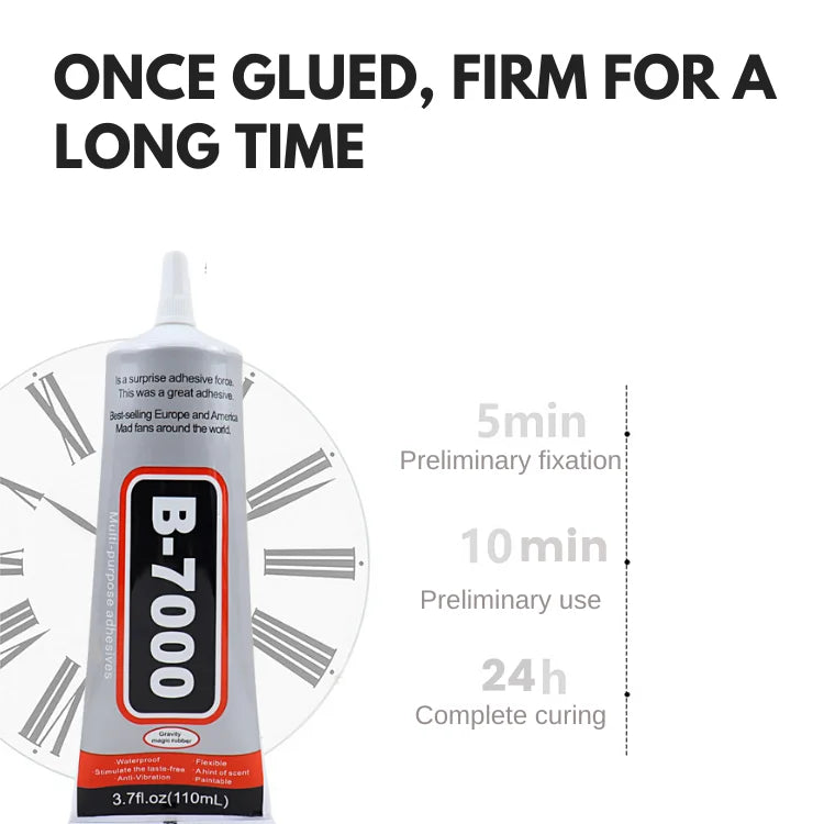 Adhesivo Transparente B-7000 (15ml/25ml/50ml/110ml)