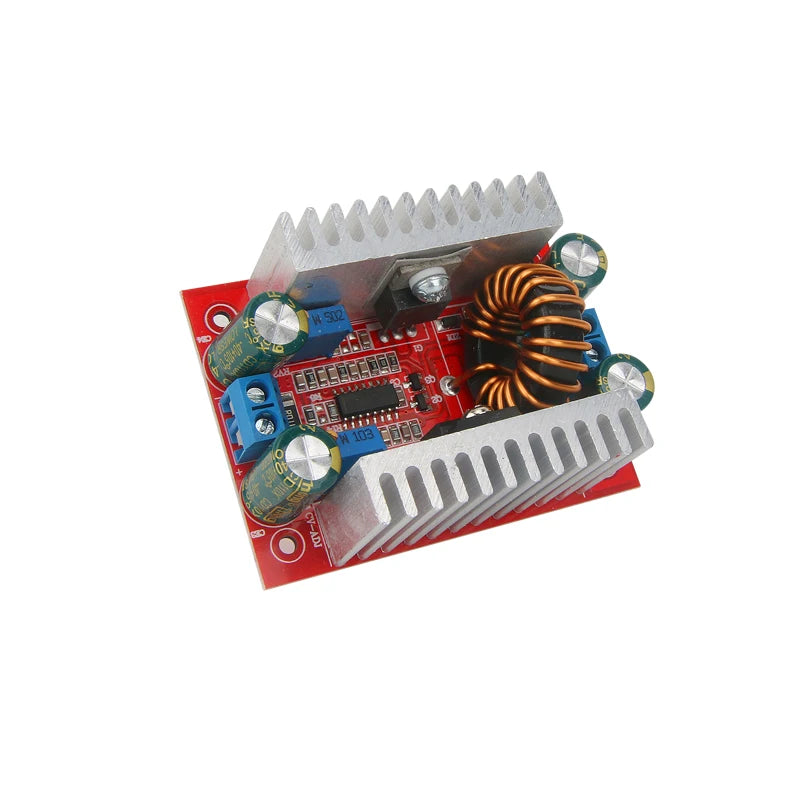 Módulo Convertidor Boost DC-DC 400W 15A Step-Up Corriente Constante Driver LED 8.5-50V a 10-60V