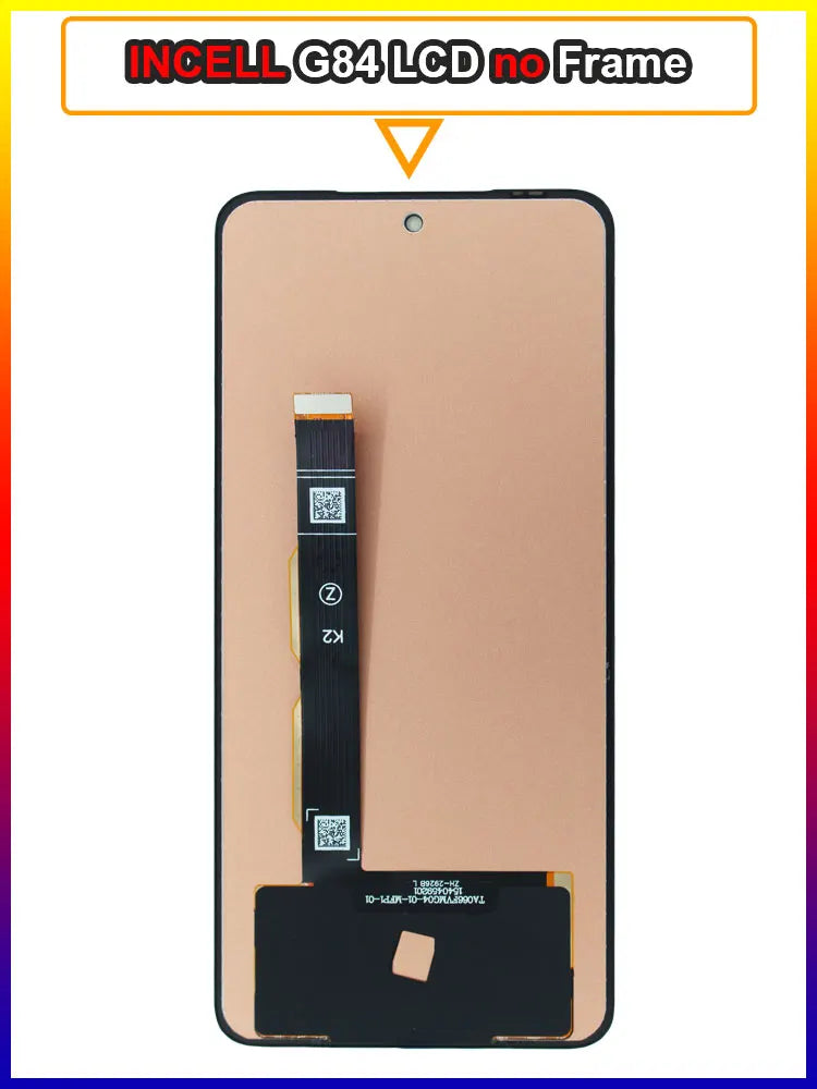 100% Tested LCD for Motorola Moto G84 LCD Display Touch Screen Digitizer Replacement for Moto G84 XT2347 XT2347-1 XT2347-2 LCD